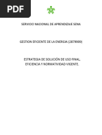 ESTRATEGIA DE SOLUCIÓN DE USO FINAL, EFICIENCIA Y NORMATIVIDAD VIGENTE. Scrib