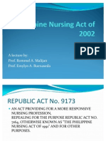 Philippine Nursing Act of 2002