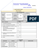 ACTA DE JUNTA DE CURSO en Blanco