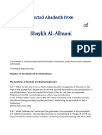 Selected Ahadeeth From Silsilah As-Saheeha