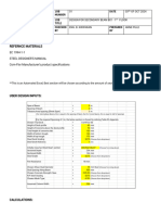 Composite (Secondary) Beam Design Through Excel Model