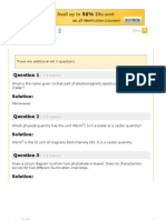 Physics 2004 Set 2: Subjective Test