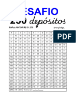 Desafio 250 Depósitos