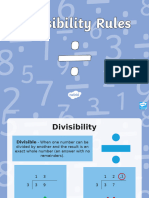 Cfe2 M 101 Divisibility Rules Powerpoint