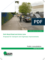 Park Royal Road and Acton Lane Proposals