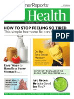 Consumer Reports On Health Issue 10 Volume 36 Oct 2024