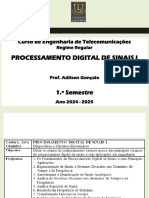 PDS I - (Prof. Adilson Gonçalo), 2024-2025