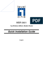 Quick Installation Guide: 11g Wireless ADSL2+ Modem Router