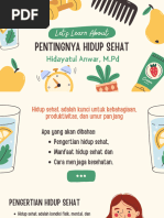 PENTINGNYA HIDUP SEHAT by Hidyatul Anwar