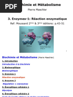 Enzymes-1 Réaction Enzymatique