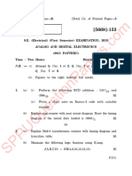 Be - Electrical Engineering - Semester 3 - 2019 - November - Analog and Digital Electronics Ade Pattern 2015