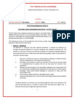 Fiji Trades Union Congress: President: Your Ref: National Secretary: Our Ref: Date