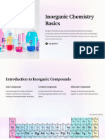 Inorganic Chemistry Basics