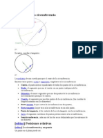 Elementos de La Circunferencia