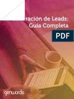 Generacion de Leads (Contacto de Ventas) Guia Completa - Genwords