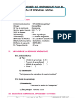 PDF Medios de Transporte Sesion de Aprendizaje Compress