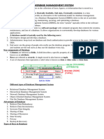 Database Management System