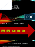 Steps in Test Construction FINAL