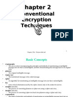 Conventional Encryption Techniques