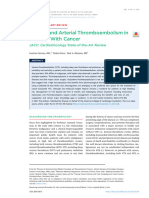 Venous and Arterial Thromboembolism in Patients With Cancer