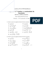 Capítulo 1.º Límites y Continuidad de Funciones