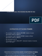 Session 3 Constitutional Provisions Related To Tax