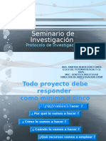 Clase Seminario de Investigación I