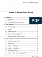 4 - Matrix Stiffness Method