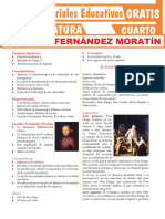 Leandro Fernández Moratín para Cuarto Grado de Secundaria