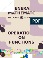 Operation of Function