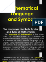 2 Math Language Symbols