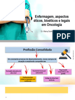 Aula 1 Enfermagem, Ética e Bioética Oncologia