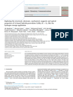 Inorganic Chemistry Communications: Short Communication