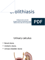 Urolithiasis