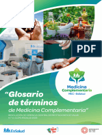 Glosario de Terminos de Medicina Complementaria Gerencia de Medicina Complementaria