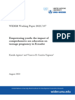 wp2023 107 Empowering Youth Impact Sex Education Teenage Pregnancy Ecuador