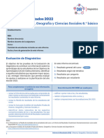 RBD20161 - DIA - HISTORIA, GEOGRAFIA Y CIENCIAS SOCIALES - 6 - A - Diagnostico2022