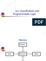 Memory Classification and Programmable Logic