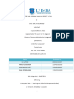 INDUSTRY AND COMPANY ANALYSIS PROJECT Final PDF