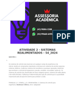 Atividade 2 - Sistemas Realimentados - 54 - 2024