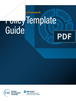 MS-ISAC NIST CSF 2.0 Policy Template Guide 2024