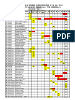 J 9 Relacion de Tarjetas Amarillas Por Jornada 2024.