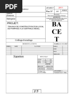 Plan B.A 2 Local Pompage