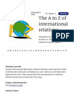 A To Z of International Relations