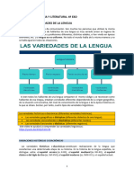 Tema 1 Las Variedades de La Lengua