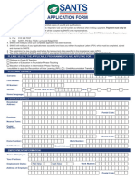 SNTS Application Form 2020