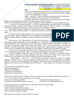 1 Recuperação - 8 Ano - Advérbio e Lenda