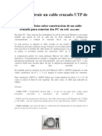 Cómo Construir Un Cable Cruzado UTP de Red LAN