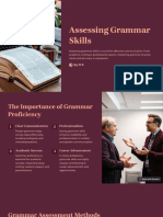 Assessing Grammar Skills