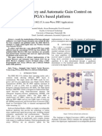 Carrier Recovery and Automatic Gain Control On FPGA's Based Platform (IEEE 802.15.3c Mm-Wave PHY Application)